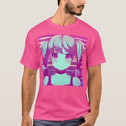 アニメガール Tシャツ (正面)