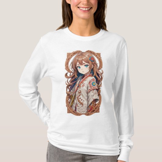アニメガール Tシャツ (正面)