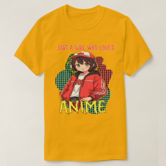 アニメガールTシャツ Tシャツ