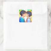 アニメキス |新しい愛 スクエアシール (バッグ)