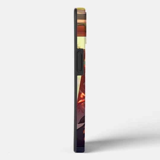 アニメキツネかわいいキツネファンタジーアート Case-Mate iPhoneケース (裏面 / 右)