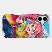 アニメキャラクターのスマホケースデザイン iPhoneケース (裏面横)