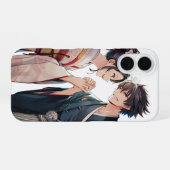 アニメキャラクター携帯ケースデザイン iPhone 16ケース (裏面横)