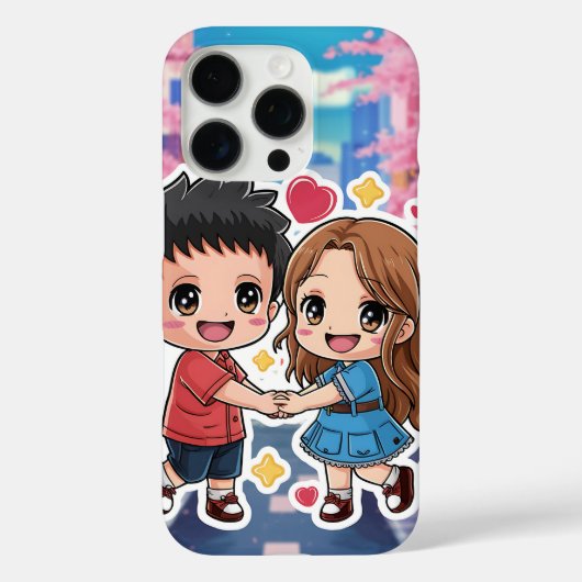 アニメキャラクター電話ケースデザイン Case-Mate iPhoneケース (裏面)