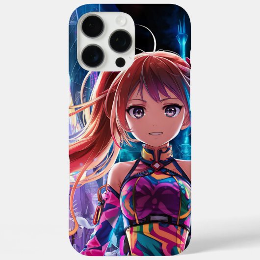 アニメキャラクター電話ケースデザイン Case-Mate iPhoneケース (裏面)