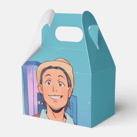 アニメキャラクター フェイバーボックス (正面サイド)