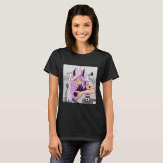 アニメキュートデーモンガールキャラクターTシャツ Tシャツ