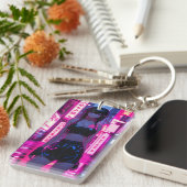 アニメキーチェーンデザイン キーホルダー (正面右)