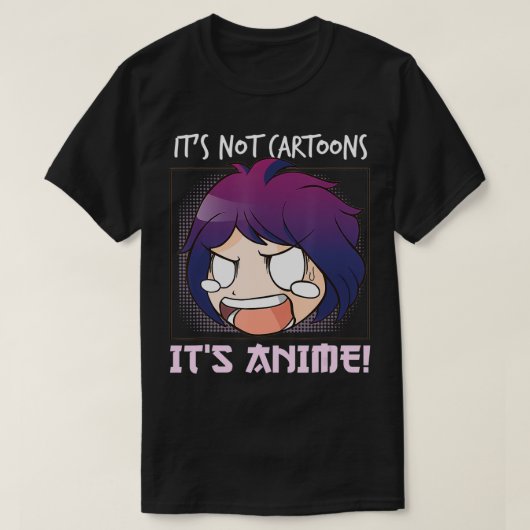 アニメギフトかわいいジャパン・ラーメンバ男性へカ・アンド・ウォム Tシャツ (デザイン正面)
