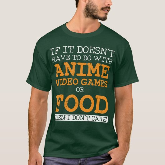 アニメゲーマーゲーミング友達 Tシャツ (正面)