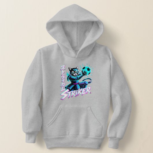 アニメゲーマー向けのサムライストライカーキャット Vaporwave (レイダウン)