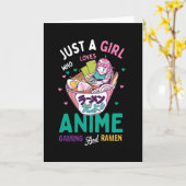 アニメゲームやラーメンが好きな女の子だけ カード (黄色い花)