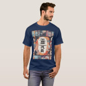 アニメコミック少女 Tシャツ (正面フル)