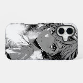 アニメコミック iPhone 16ケース (裏面横)