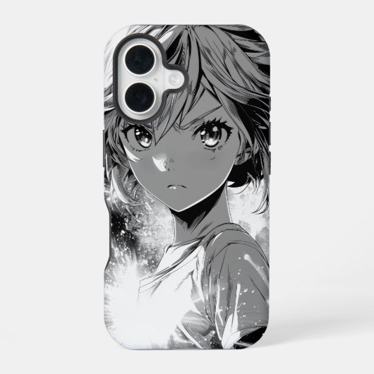 アニメコミック iPhone 16ケース (裏面)
