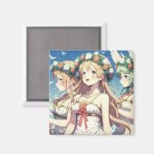 アニメコール マグネット (正面/裏面)