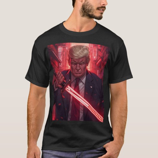 アニメサムライ融合 Tシャツ (正面)