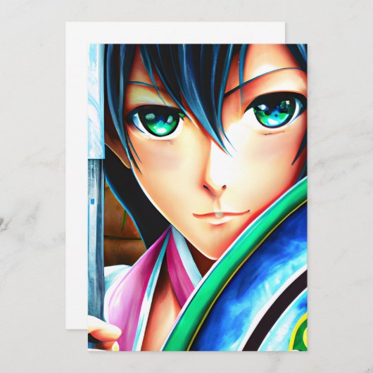 アニメザクラシックスタイル 招待状 (正面/裏面)