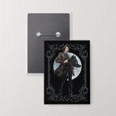 アニメシリウスブラックアニマグス 缶バッジ (正面/裏面)