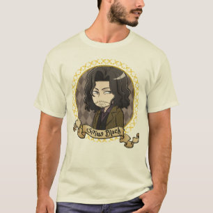 アニメシリウスブラックポートレート Tシャツ