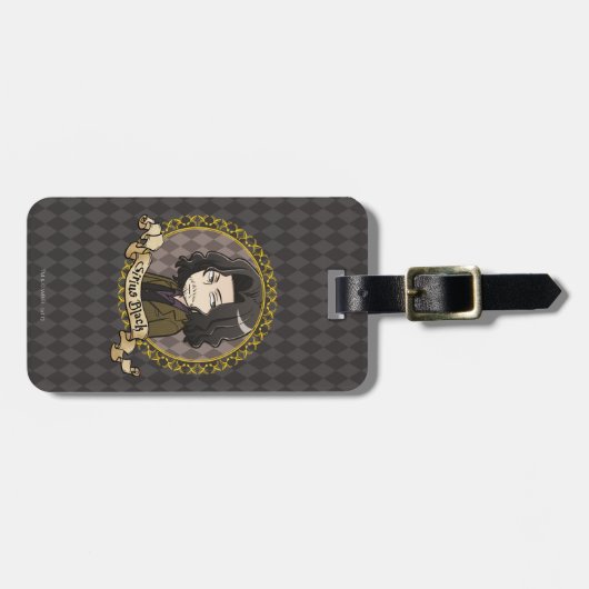 アニメシリウスブラック ラゲッジタグ (正面横)