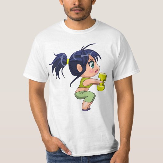 アニメジムミーム Tシャツ (正面)