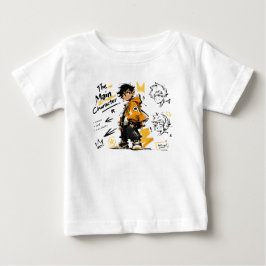 アニメスタイルの主役級クールアート ベビーTシャツ