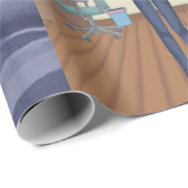 アニメスタイルの男性包装紙 ラッピングペーパー (ロールコーナー)