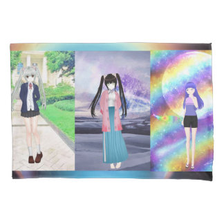 アニメスタイルキャラクター枕ケース 枕カバー