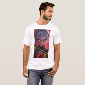 アニメスタイルコンセプトアートTシャツ Tシャツ (正面フル)