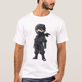 アニメスタイル忍者戦士ボーイズ誕生日パーティー Tシャツ