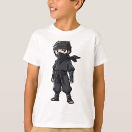 アニメスタイル忍者戦士ボーイズ誕生日パーティー Tシャツ