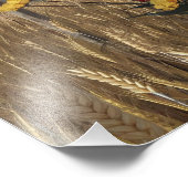 アニメスタイル描写3Dの秋の山花花花束 フォトプリント            (角)