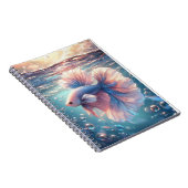 アニメスタイル真珠ハーフムーンベッタ ノートブック (右側)