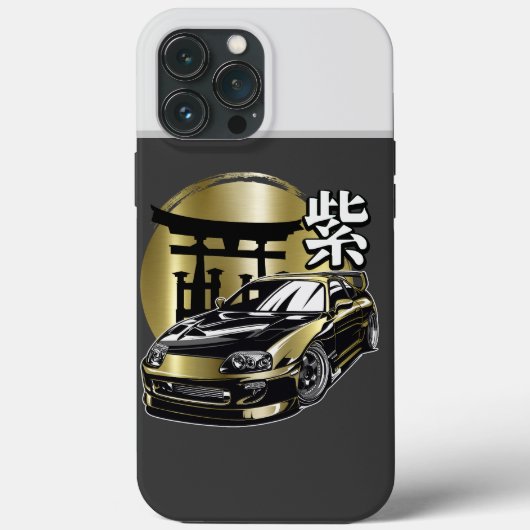 アニメスタイル黄金漂流車 Case-Mate iPhoneケース (裏面)