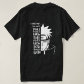 アニメスタイル ユニセックスTシャツ - メンズ Tシャツ (デザイン裏面)