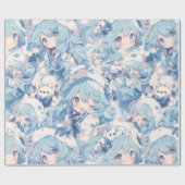 アニメスタイル ラッピングペーパー (フラット)