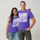 アニメスターの面白いデザイン Tシャツ (ユニセックス)