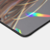 アニメスチームパンク角化美しいwithスターモノクル デスクマット (コーナー)