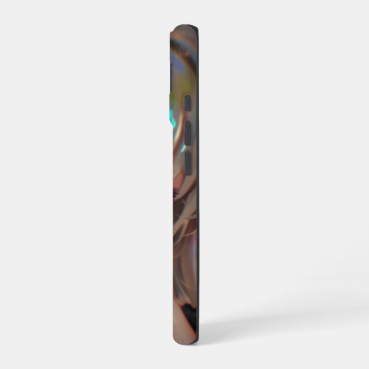 アニメスチームパンク角化美しいwithスターモノクル iPhone 16ケース (左側面)