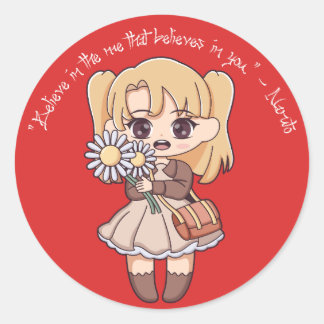 アニメステッカー ラウンドシール