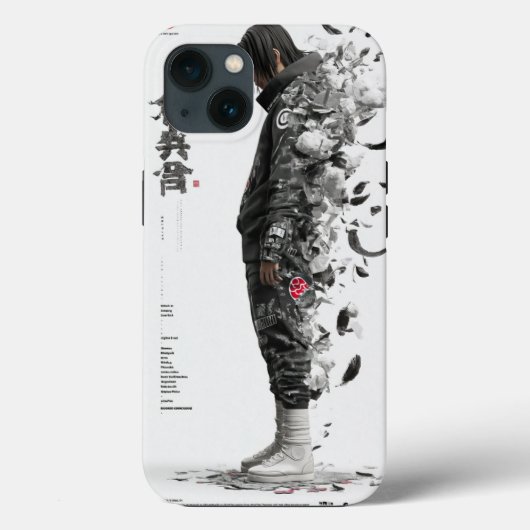 アニメストリートウェア:都会のカラス忍者ケース Case-Mate iPhoneケース (裏面)