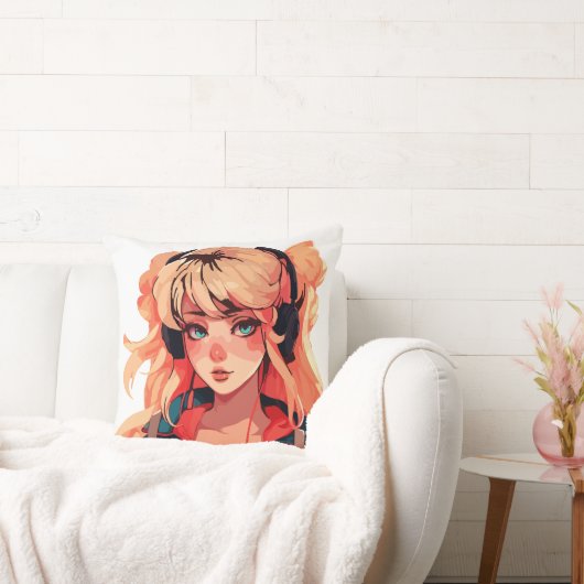 アニメセレナーデ:ターコイズメロディ クッション (ソファ)