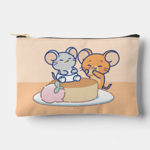 アニメタフィーとジェリー・チーズケーキ アクセサリーポーチ