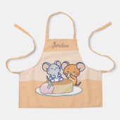 アニメタフィーとジェリー・チーズケーキ エプロン (正面)