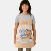 アニメタフィーとジェリー・チーズケーキ エプロン (インサイチュ)