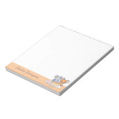 アニメタフィーとジェリー・チーズケーキ ノートパッド (回転)