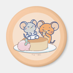 アニメタフィーとジェリー・チーズケーキ マグネット