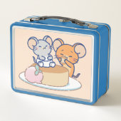 アニメタフィーとジェリー・チーズケーキ メタルランチボックス (裏面)