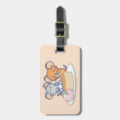 アニメタフィーとジェリー・チーズケーキ ラゲッジタグ (正面縦)